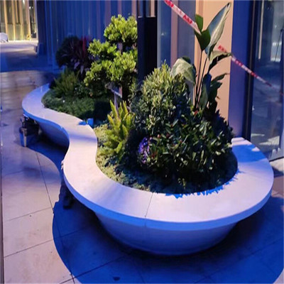 戶外廣場GRC樹池坐凳藝術(shù)景觀坐凳飾紀上品廣東GRC構(gòu)件